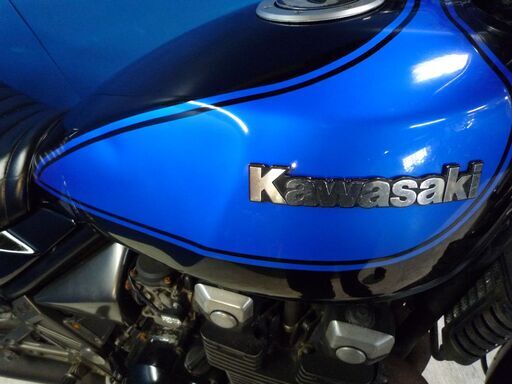 KAWASAKI ゼファー400カイ 黒/青 春のお値引きキャンペーン 期間限定