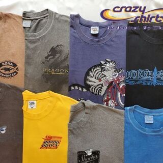 大きいサイズ☆ミ★crazy shirts Tシャツ８枚セット