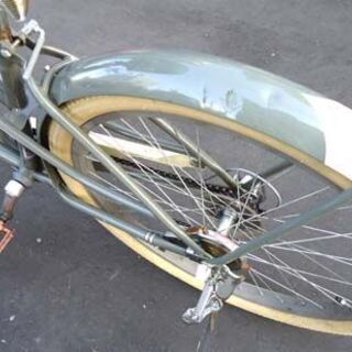 26インチ 自転車 タイヤ幅2.125インチ シティサイクル 6段変速 グリーン ママチャリ☆ PayPay(ペイペイ)決済可能 ☆ 札幌市 豊平区 平岸