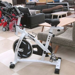 札幌発 BTM スピンバイク EXECISE BIKE エアロバイク/フィットネスバイク 中古品