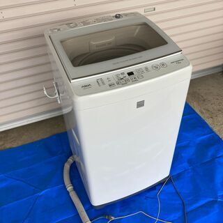 美品 2019年製 AQUA アクア 全自動洗濯機 7kg AQW-GV7E7 説明書付 美品 2019年製 AQUA アクア 全自動洗濯機 7kg AQW-GV7E7 説明書付