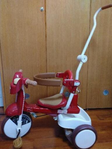 値下げ。美品⭐折り畳みができる三輪車　クラシックタイプ