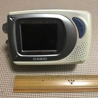 casio  ポータブル液晶アナログテレビ