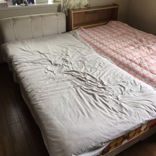 【ネット決済】シングルベッド　2台