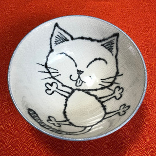 猫 茶碗