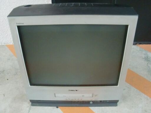 SONY トリニトロン ブラウン管テレビ ビデオ　テレビデオ　kV-21SVF1 ソニーテレビデオ kv-21SVF1 動作確認済み SONY トリニトロン