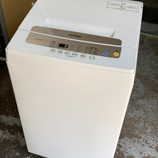 美品 洗濯機 アイリスオーヤマ 2020年 5㎏洗い 単身用 一...