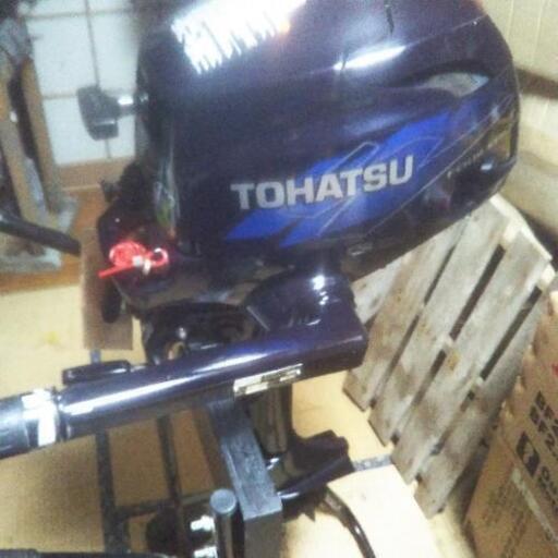 未使用の保管品トーハツ　2馬力　船外機