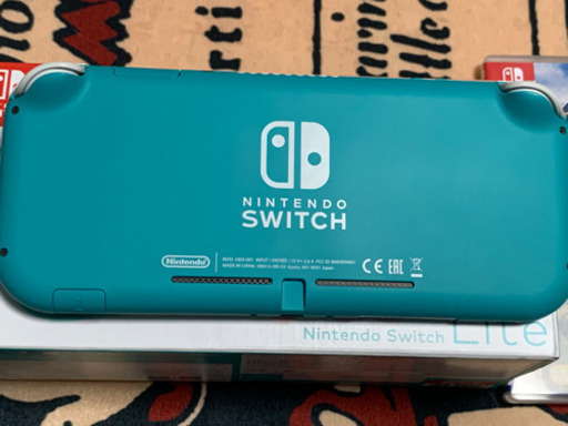 ニンテンドーSwitchLight ターコイズ モンスターハンターライズ
