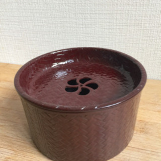 九州特産工芸品/民芸品籃胎(らんたい)漆器 茶こぼし