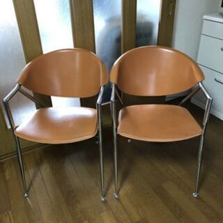 イタリア製　カリガリス社　椅子2脚