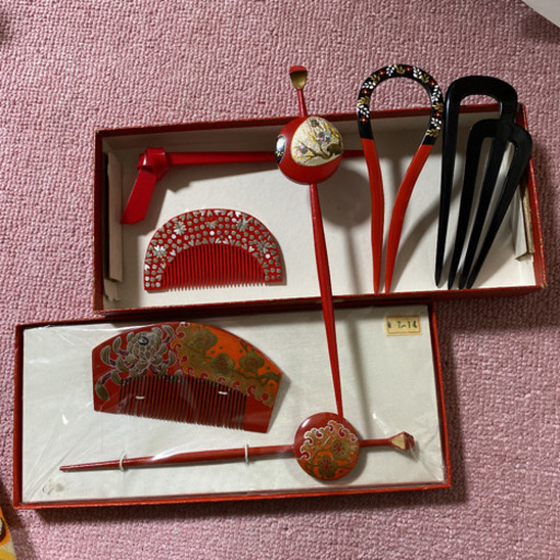着物　浴衣　髪飾り　セット