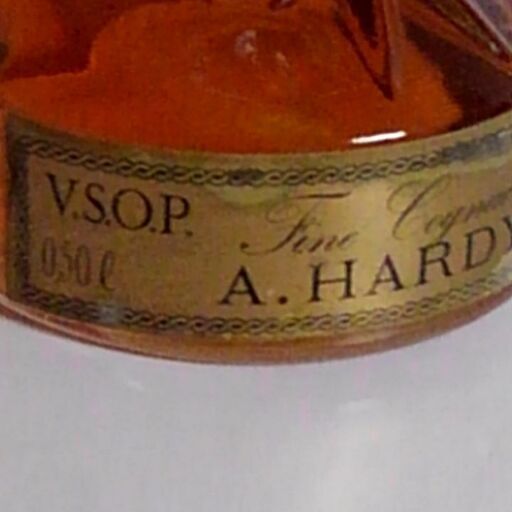 コニャック ハーディ A.HARDY 鶏 クリアボトル 古酒 未開栓 BU