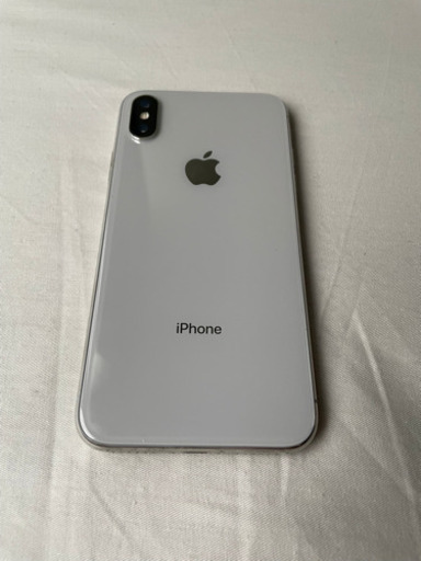 iphoneX 64GB Simフリー 美品 シルバー | complexesantalucia.com