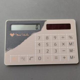 カード型電卓