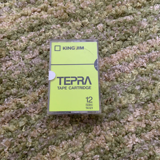 TEPRA テープカートリッジ　TK12Y