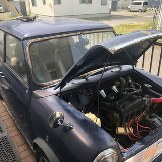 車のパーツ ローバーミニ 部品取り車