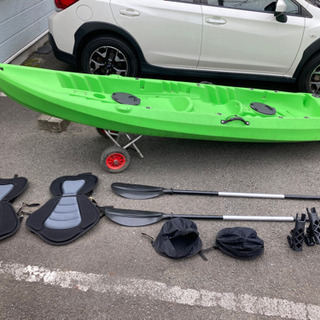 カヤック  大人2人、子供1人