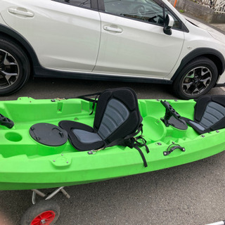 カヤック  大人2人、子供1人