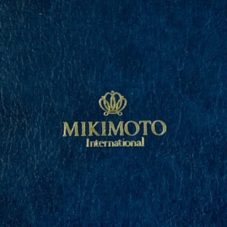 MIKIMOTO international パール付きリボンマドラー