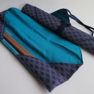 箸＆箸ケース　布製　２本