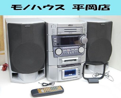 Victor コンパクトコンポーネントMDシステム MX-WMD500 CD/MD/FM/AM スピーカー付き 再生確認済み オーディオ ビクター 札幌市 清田区 平岡