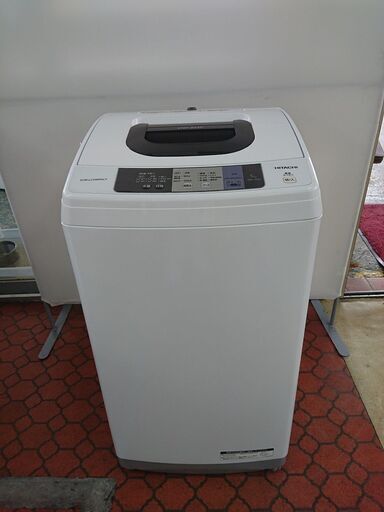 ID967861 　日立洗濯機　5.0Kg　2017年製　NW-50A