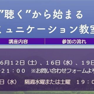 （貴方の話が伝わらないのは、話すことしか考えていないから！）”聴...