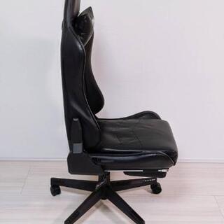 椅子 【美品：定価¥23,800】Gtracing ゲーミングチェア オットマン付き