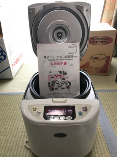決まりました！リンナイ　ガス炊飯器 αかまど炊 RR-10MRT （都市ガス用）