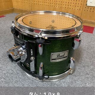 ★パールドラム６点セット　MX＆Zシリーズ　メイプルシェル　ファイバーケース付き