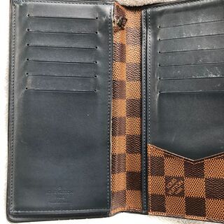 ルイヴィトン Louis Vuitton ポルトフォイユブラザ ダミエ 二つ折り長 