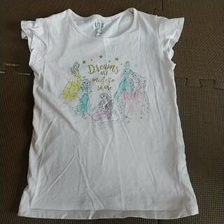 【ネット決済】女の子半袖Tシャツ120 ユニクロ プリンセス