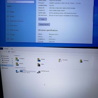 パソコン Win 10 Pro 20H2 | Radeon R7 250X 1GB | B85 Killer | Core 
