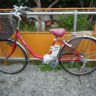 電動アシスト自転車5月-4　パナソニック　26インチ　バッテリー　充電器付き