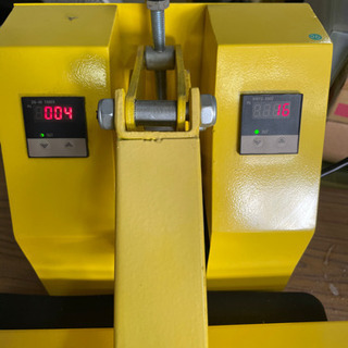 ヒートプレス　tシャツなどに！