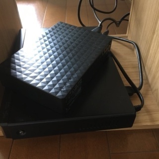 液晶テレビ、外付ハードディスク、ブルーレコーダー