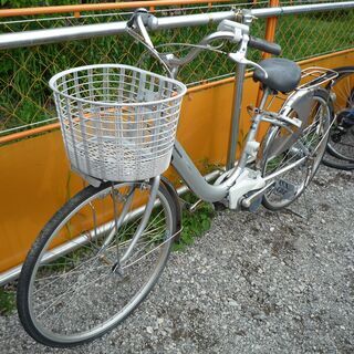 電動アシスト自転車5月-5　パナソニック　26インチ　バッテリー　充電器付き