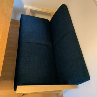 ダイニングテーブルセット　ベンチ　ネイビー　ダイニングテーブル　