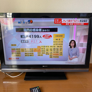 SONY テレビ 40インチ TV