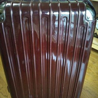 スーツケース　中型　ボルドー　