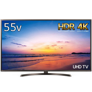 LG 55V型 液晶 テレビ 55UK6300PJF 4K HDR対応 直下型LED 2018年モデル 