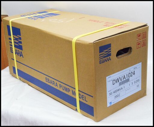 未開封 エバラ 水中ポンプ 50/40DWVA5.25SB 50Hz 荏原 水中汚水ポンプ