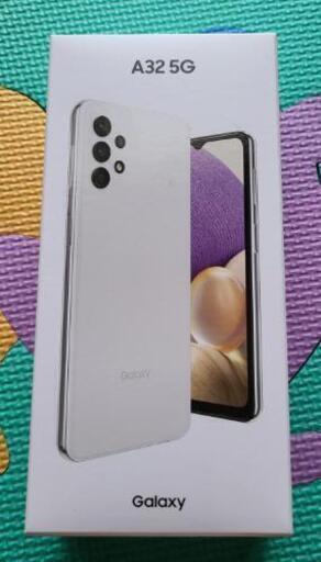 【SIMフリー】Galaxy A32 5G クリアケース付【新品】