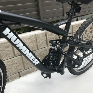 仙台市　ハマー　マウンテンバイク　MTB ブラック