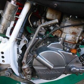 CRM80 HD12 後期型 実働 前後14インチモタード仕様 エンジンOH済