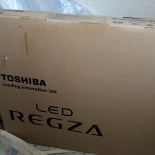 交渉中東芝REGZA37インチ液晶新品未使用