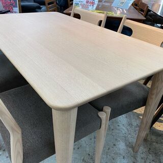 【愛品館 江戸川店】日進木工 ダイニング5点セット ID:152-006879-105