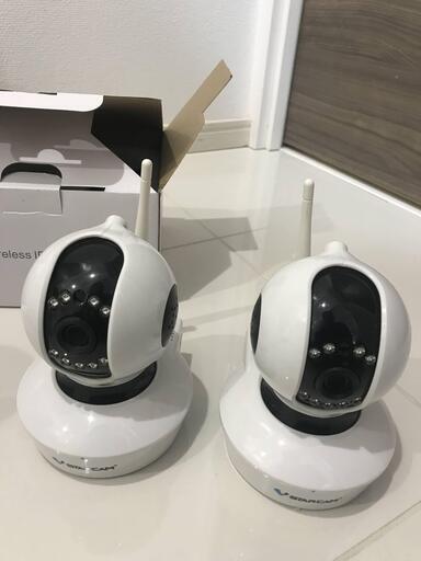 【IPカメラ5台】WIFI対応 動体検知 赤外線 首振り機能付き