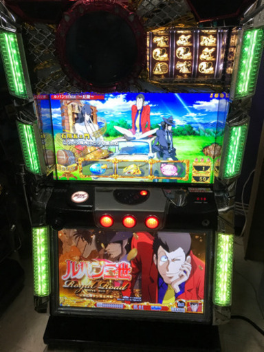 パチスロ　ルパン三世　ロイヤルロード　アミューズ用実機(只今交渉中です)
